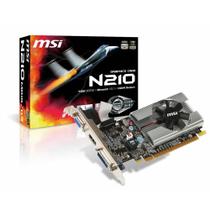 Placa de Vídeo GT 210 MSI NVIDIA GeForce 1GB DDR3 64 Bits - 912-V809-2808