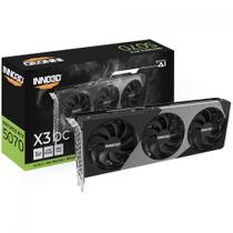 Placa de Vídeo Inno3D GeForce RTX5070 X3 OC 12GB GDDR7 (N5070312D7X195064L) Placa de Vídeo Inno3D GeForce RTX5070 X3 OC 12GB GDDR7 (N5070312D7X195064L)