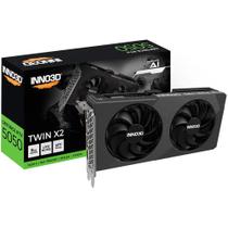 Placa de Vídeo Inno3D RTX 5050 8GB TWIN X2 Nvidia GeForce, 8GB, GDDR6, 128bits, DLSS 4, Ray Tracing - N50502-08D6-174071N Placa de Vídeo Inno3D RTX 5050 8GB TWIN X2 Nvidia GeForce, 8GB, GDDR6, 128bits, DLSS 4, Ray Tracing - N50502-08D6-174071N