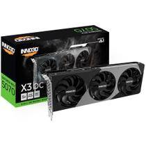 Magazine Luiza Placa de Vídeo Inno3D RTX 5070 X3 OC NVIDIA GeForce, 12GB, GDDR7, 2512MHz, Blackwell, DLSS 4 - N50703-12D7X-195064L image