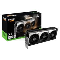 Placa de Video Inno3D RTX 5090 X3 OC NVIDIA Geforce, 32GB, GDDR7, 512bits, DLSS 4, Tripe Fan, Ray Tracing - N50903-32D7X-17593928