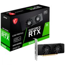 Placa de Vídeo MSI GeForce RTX 3050 Low Profile 6GB GDDR6 96 bits