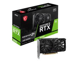 Placa de Vídeo MSI GeForce RTX 3050 Ventus 2X OC 6GB GDDR6