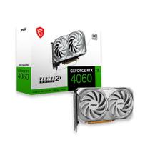 Placa de Vídeo Msi Geforce RTX 4060 White Ventus 2X OC, 8GB, GDDR6, 128bits - 912-V516-030