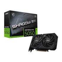Placa de Vídeo MSI GeForce RTX 5050 Shadow 2X OC 8GB GDDR6 128 Bits