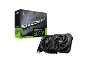Placa de Video MSI Geforce RTX 5060 TI 16G Shadow 2X OC PLUS 16GB GDDR7 128 BITS - 912-V535-029 Placa de Video MSI Geforce RTX 5060 TI 16G Shadow 2X OC PLUS 16GB GDDR7 128 BITS - 912-V535-029