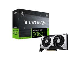 Placa de Video MSI Geforce RTX 5060 TI 8G Ventus 2X OC PLUS GDDR7 128 BITS - 912-V536-024