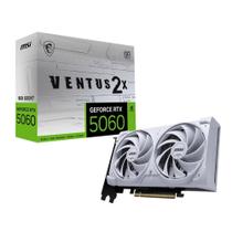 Placa de Video MSI Geforce RTX 5060 Ventus OC White 2X 8GB 128 Bits