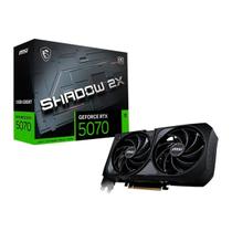 Placa de Video MSI Geforce RTX 5070 Shadow OC 2X 12GB GDDR7- 192 Bits - HDMI/3X DP - 912-V532-076