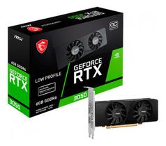 Placa de vídeo msi nvidia geforce rtx 3050 oc 6gb gddr6 dlss