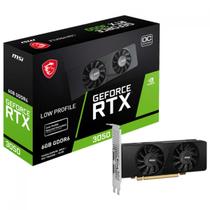 Placa De Video MSI NVIDIA GeForce RTX 3050 OC LP, 6GB, GDDR6, DLSS, Ray Tracing, 912-V812-023 Placa De Video MSI NVIDIA GeForce RTX 3050 OC LP, 6GB, GDDR6, DLSS, Ray Tracing, 912-V812-023