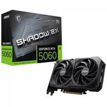 Placa de Vídeo MSI NVIDIA GeForce RTX 5060 Shadow 2X OC, 8GB, GDDR7 912-V537-038