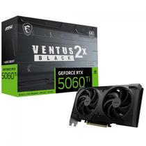 Placa de Vídeo MSI NVIDIA GeForce RTX 5060 Ti Ventus 2X OC Black Plus, 16GB, GDDR7, DLSS, Ray Tracing Placa de Vídeo MSI NVIDIA GeForce RTX 5060 Ti Ventus 2X OC Black Plus, 16GB, GDDR7, DLSS, Ray Tracing