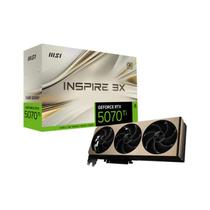Magazine Luiza Placa de Vídeo MSI NVIDIA GeForce RTX 5070 TI Inspire 3x OC Plus 16GB GDDR7 256bits image