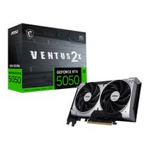 Placa de Vídeo MSI RTX 5050 8GB GDDR6 128 Bits Ventus 2x OC