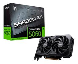Magazine Luiza Placa de Vídeo MSI RTX 5060 8GB GDDR7 128 Bits Shadow 2x OC 912-V537-037 image