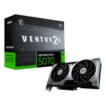 Magazine Luiza Placa de Vídeo MSI RTX 5070 12GB GDDR7 192 Bits Ventus 2x OC 912-V532-009 image