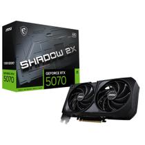 Placa De Vídeo Msi Rtx 5070 Shadow Oc 2x 12gb Gddr7 192 Bit Bit Ray Tracing Dlss 4 912-v532-011