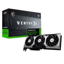 Placa de Vídeo MSI Ventus 3X OC NVIDIA GeForce RTX 5070Ti 16GB GDDR7 - 912-V531 Placa de Vídeo MSI Ventus 3X OC NVIDIA GeForce RTX 5070Ti 16GB GDDR7 - 912-V531