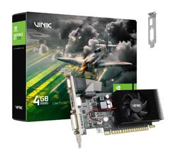 Placa de Video Nvidia Geforce Gt 730 4Gb Ddr3 128 Bits Vinik Low Profile Gpuk7304Gblp0H2 Placa de Video Nvidia Geforce Gt 730 4Gb Ddr3 128 Bits Vinik Low Profile Gpuk7304Gblp0H2