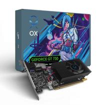 Placa de Vídeo OX NVIDIA GeForce GT730 4GB DDR3 128bit Placa de Vídeo OX NVIDIA GeForce GT730 4GB DDR3 128bit