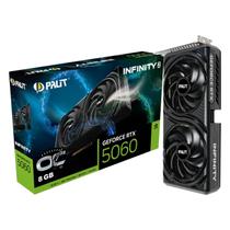 Placa de Vídeo Palit Infinity 2 OC NVIDIA GeForce RTX-5060 8GB GDDR7 - NE75060V19P1-GB2063L Placa de Vídeo Palit Infinity 2 OC NVIDIA GeForce RTX-5060 8GB GDDR7 - NE75060V19P1-GB2063L