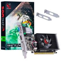 Placa de Vídeo PCYes GeForce G210 Low Profile 1GB DDR3 64Bit - PVG2101GBR364LP