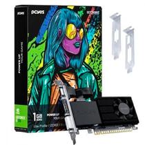 Placa de Vídeo PCYes GeForce G210 Projeto Edge Low Profile 1GB DDR3 64Bit