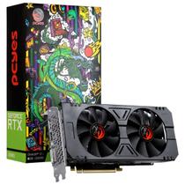 Placa De Vídeo Pcyes Geforce Rtx 2060, 6Gb Gddr6, 192 Bits, Graffiti Series - Pa2060Rtx6Gdf Placa De Vídeo Pcyes Geforce Rtx 2060, 6Gb Gddr6, 192 Bits, Graffiti Series - Pa2060Rtx6Gdf