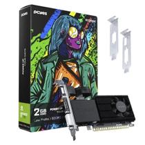 Placa De Vídeo PCyes Nvidia Geforce GT730 2GB DDR5 64 BITS Placa De Vídeo PCyes Nvidia Geforce GT730 2GB DDR5 64 BITS