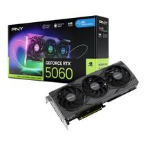 Placa de Vídeo PNY RTX 5060 Triple Fan ARGB OC 8GB GDDR7 128bits VCG50608TFXXPB1-O Placa de Vídeo PNY RTX 5060 Triple Fan ARGB OC 8GB GDDR7 128bits VCG50608TFXXPB1-O