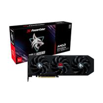 Placa de Vídeo PowerColor RX 9060 XT Hellhound AMD Radeon, 8GB, GDDR6, 128bits, Tripe Fan, OpenGL 4.6 - RX9060XT 8G-L/OC