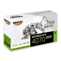 Placa de Vídeo RTX 4070 12GB Super TWINX2 OC W 192B INNO3D - N407S2-126XX-186162W