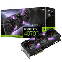 Magazine Luiza Placa de Vídeo RTX 4070 Ti XLR8 Gaming Verto TF OC PNY NVIDIA GeForce, 12GB GDDR6X, DLSS 3, Ray Tracing - VCG4070T12TFXXPB1-O image