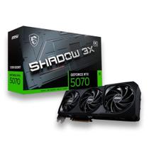 Magazine Luiza Placa de Vídeo RTX 5070 12GB GDDR7 192ITS Shadow 3X OC MSI - 912-V532-008 image