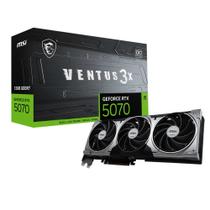 Placa De Video RTX 5070 Msi Ventus 3X MSI 12GB GDDR7 OC Tri Fan Placa De Video RTX 5070 Msi Ventus 3X MSI 12GB GDDR7 OC Tri Fan