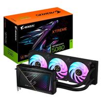 Placa de Vídeo RTX 5080 AORUS XTREME WATERFORCE 16G Gigabyte NVIDIA GeForce, 16GB GDDR7, RGB, DLSS, Ray Tracing - 9VN5080AW-00-G10