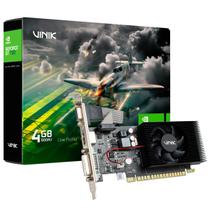 Placa de Vídeo Vinik GeForce GT730LP, 4GB DDR3, 128BITS, Low Profile, Single Fan - GPUK7304GBLP0H2 Placa de Vídeo Vinik GeForce GT730LP, 4GB DDR3, 128BITS, Low Profile, Single Fan - GPUK7304GBLP0H2
