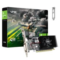 Placa de video vinik gt730 4gb ddr3 128 bits hdmi/vga/dvi gpuk7304gblp0h2