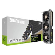 Placa de Vídeo Zotac Gaming Solid NVIDIA GeForce RTX-5070 12GB GDDR7 - ZT-B50700D-10P