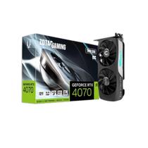 Magazine Luiza Placa de Vídeo Zotac GeForce, RTX 4070 Twin Edge OC, 12GB GDDR6X, 192-Bits, ZT-D40700H-10M image