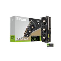 Magazine Luiza Placa de Vìdeo Zotac RTX 5080 OC, 16GB, GDDR7, 256 BITS, PCIe, DisplayPort, UHBR, Preto image