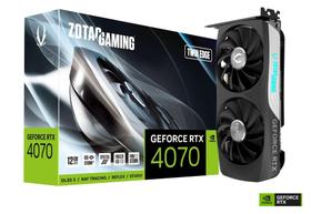 Magazine Luiza Placa de Vídeo ZOTAC RTX4070 Twin Edge 12GB GDDR6X ZTD40700H10M (OC) image