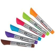 Placa de vidro Dry Erase Markers Quartet Premium, pacote com 6