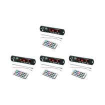 Placa Decodificadora Bluetooth 5.0 MP3 Com Módulo De Rádio FM USB TF E Controle Remoto 512V Placa Decodificadora Bluetooth 5.0 MP3 Com Módulo De Rádio FM USB TF E Controle Remoto 512V