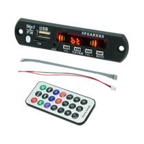 Placa Decodificadora Bluetooth 5.0 MP3 Com Módulo De Rádio FM USB TF E Controle Remoto 512V Placa Decodificadora Bluetooth 5.0 MP3 Com Módulo De Rádio FM USB TF E Controle Remoto 512V