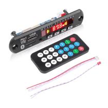 Placa Decodificadora de Áudio Bluetooth 5.0 com Entradas USB, SD e Auxiliar - Inclui Controle Remoto