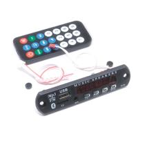 Placa Decodificadora MP3 Bluetooth 5.0 De 40W Com Amplificador 2x20W, Rádio FM, Módulo TF USB AUX