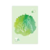 Placa Decoração Minimalista Safari Gorila Verde 30x40cm Placa Decoração Minimalista Safari Gorila Verde 30x40cm