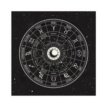 Placa Decorativa 20x20 Coleção Signos do Zodíaco Horóscopo